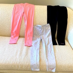 3 pack girl’s DKNY SPORT leggings